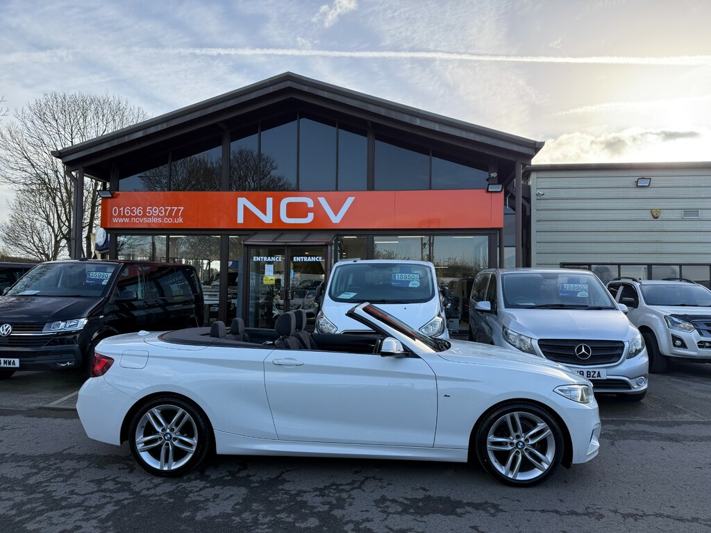 BMW 2 Series M Sport 2 Series Convertible MH16YZF White #2