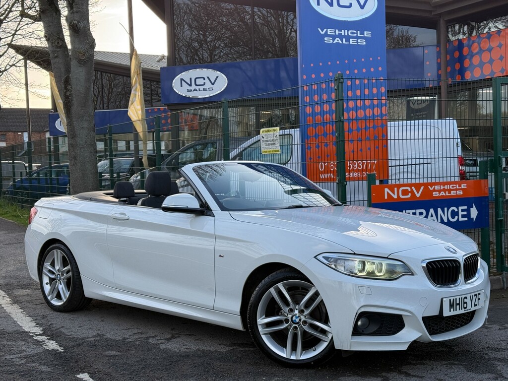 BMW 2 Series M Sport 2 Series Convertible White