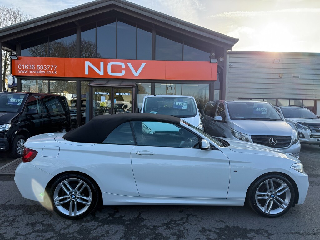 BMW 2 Series M Sport 2 Series Convertible MH16YZF White #3