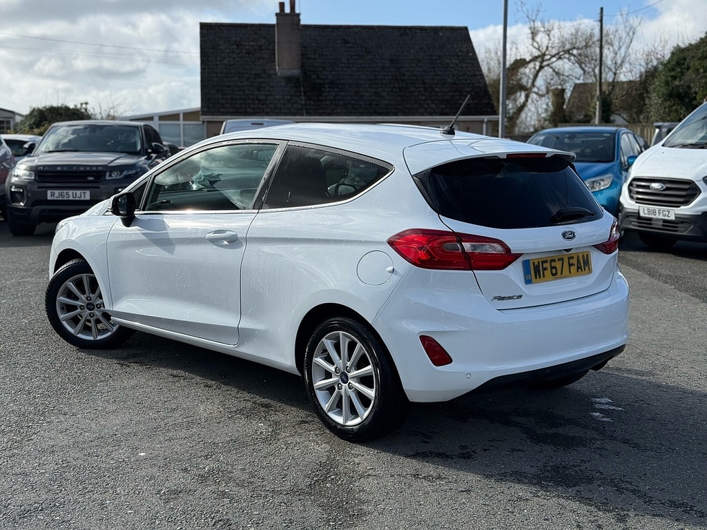 Ford Fiesta T Ecoboost Titanium WF67FAM White #5