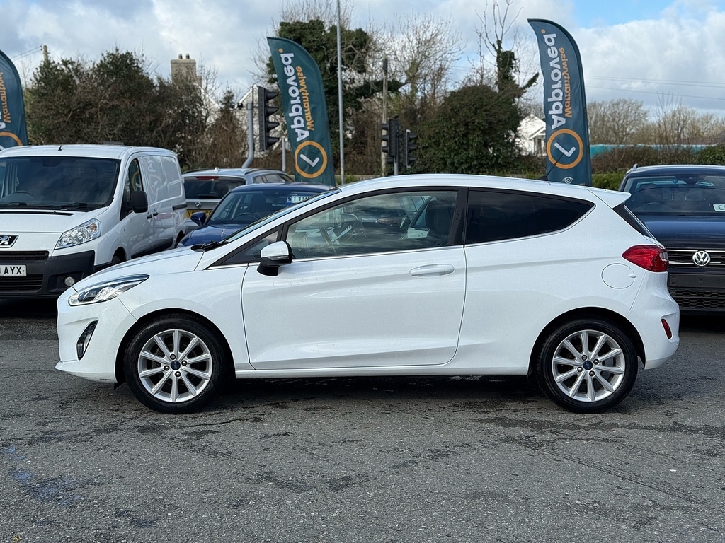 Ford Fiesta T Ecoboost Titanium WF67FAM White #4