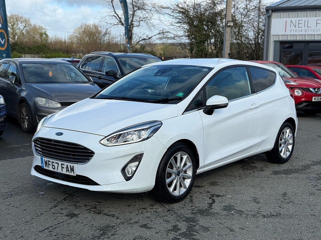 Ford Fiesta T Ecoboost Titanium WF67FAM White #3