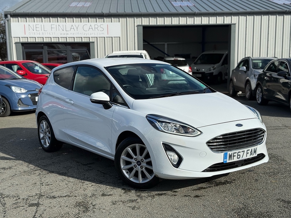 Ford Fiesta T Ecoboost Titanium White