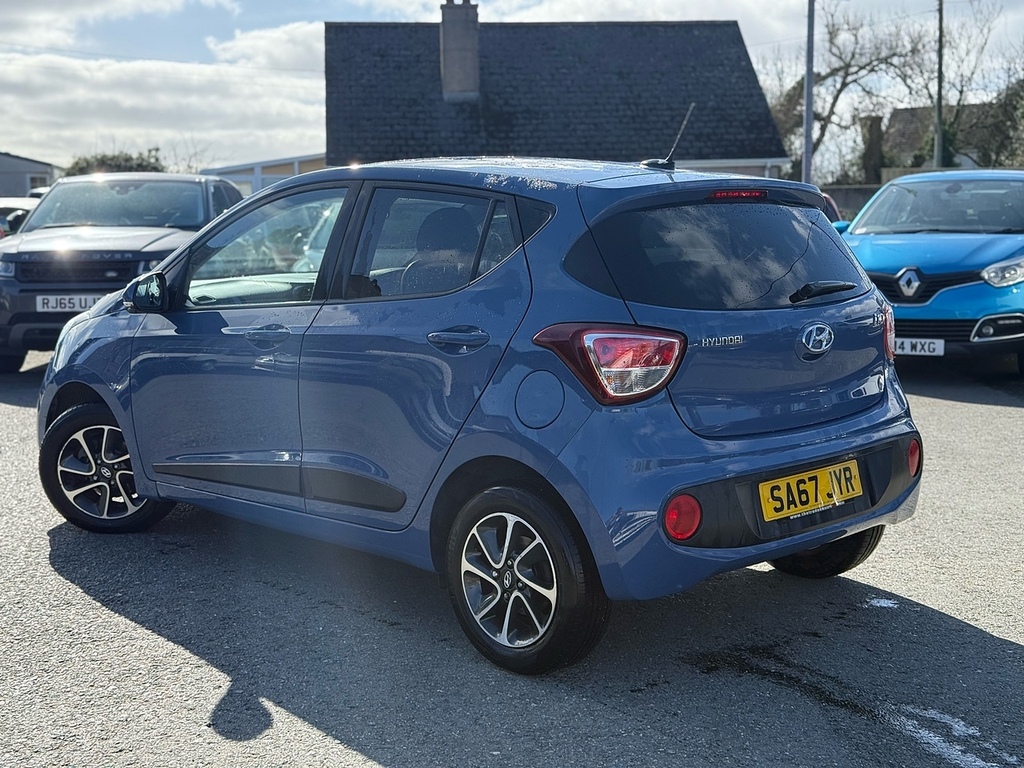 Hyundai I10 Premium Blue #5