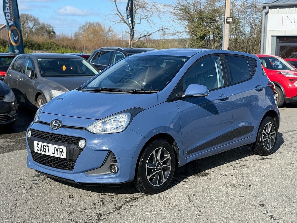 Hyundai I10 Premium Blue #3