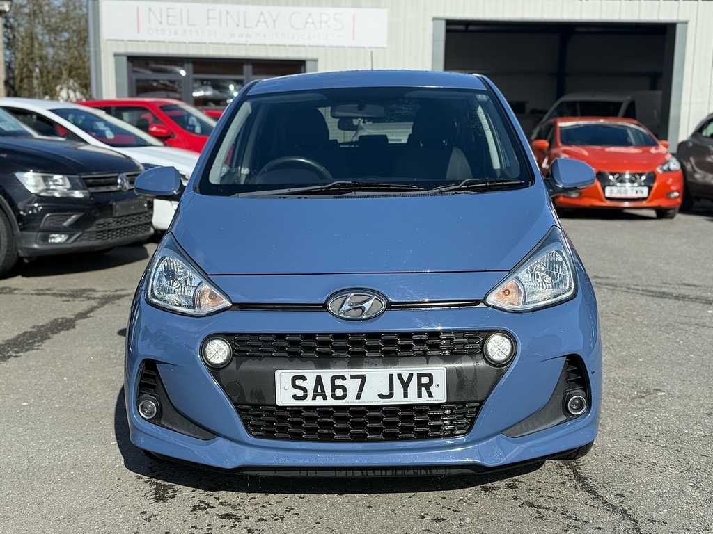 Hyundai I10 Premium Blue #2