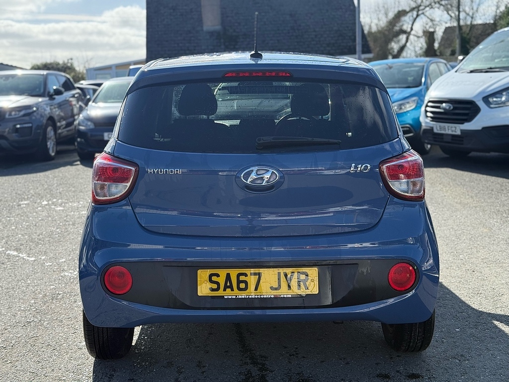 Hyundai I10 Premium Blue #6