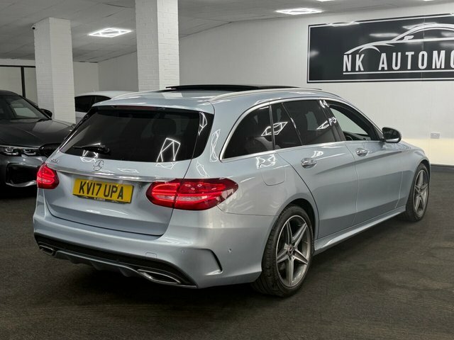 Mercedes-Benz C Class 2017 2.1 C250d Amg Line Premium Plus Estate KV17UPA Silver #4