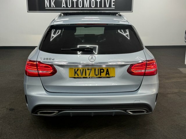 Mercedes-Benz C Class 2017 2.1 C250d Amg Line Premium Plus Estate KV17UPA Silver #5