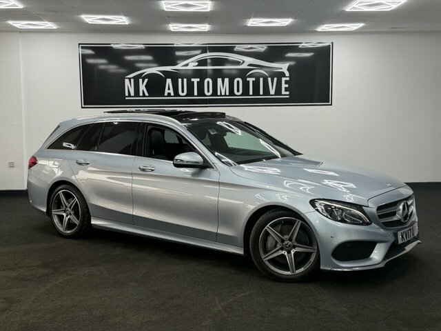 Mercedes-Benz C Class 2017 2.1 C250d Amg Line Premium Plus Estate Silver