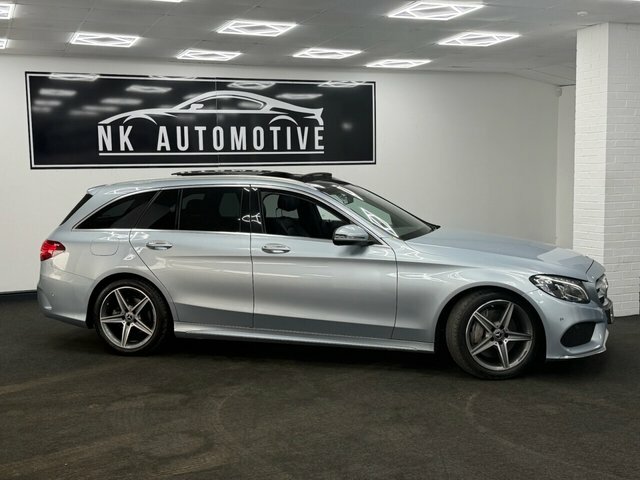 Mercedes-Benz C Class 2017 2.1 C250d Amg Line Premium Plus Estate KV17UPA Silver #2