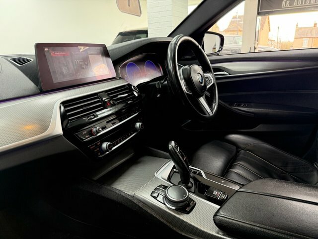 BMW 5 Series 2019 2.0 520D M Sport Saloon Xdriv YE19NZG Blue #6