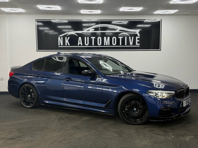 BMW 5 Series 2019 2.0 520D M Sport Saloon Xdriv Blue