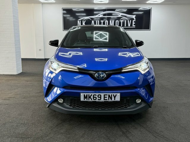 Toyota C-Hr 2019 1.8 Vvt-h Dynamic Suv Hybrid Cvt E MK69ENY Blue #3