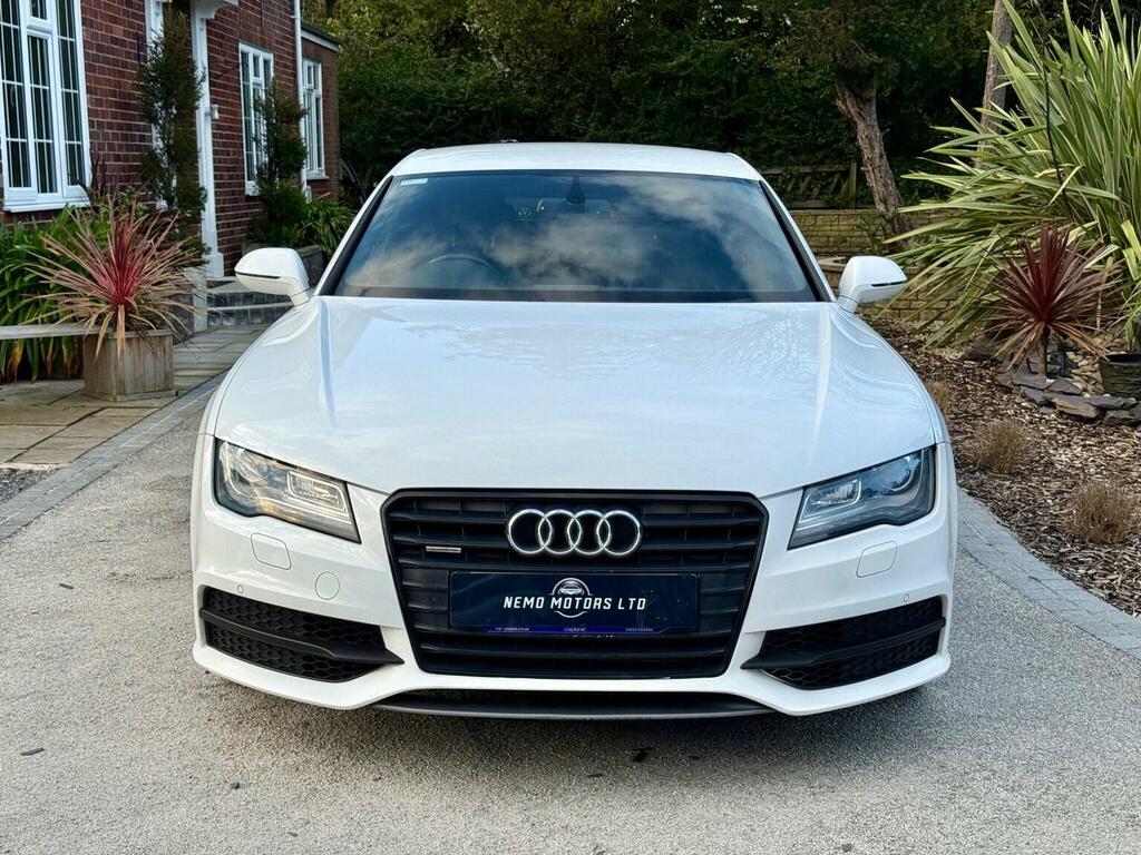 Audi A7 3.0 Tdi V6 Black Edition Sportback S Tronic Quattr MF13DDO White #5