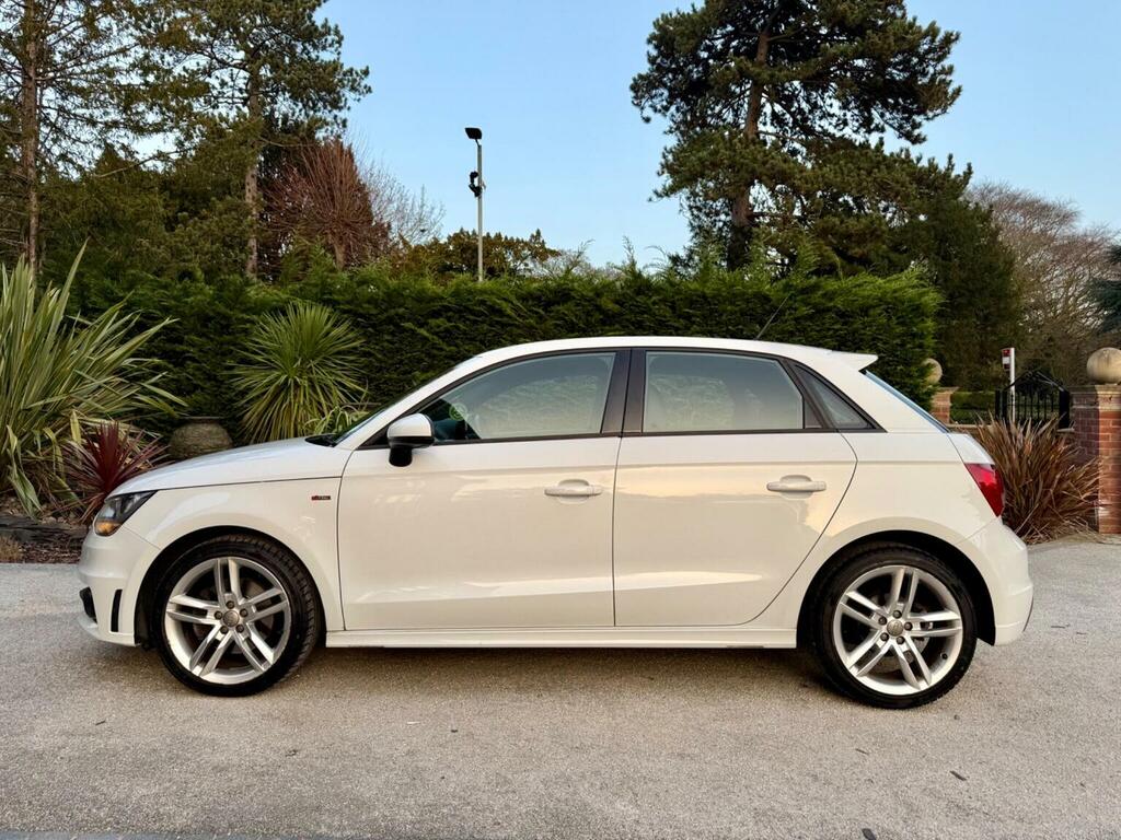 Audi A1 1.4 Tfsi S Line Sportback S Tronic Euro 5 Ss LK63AEP White #6