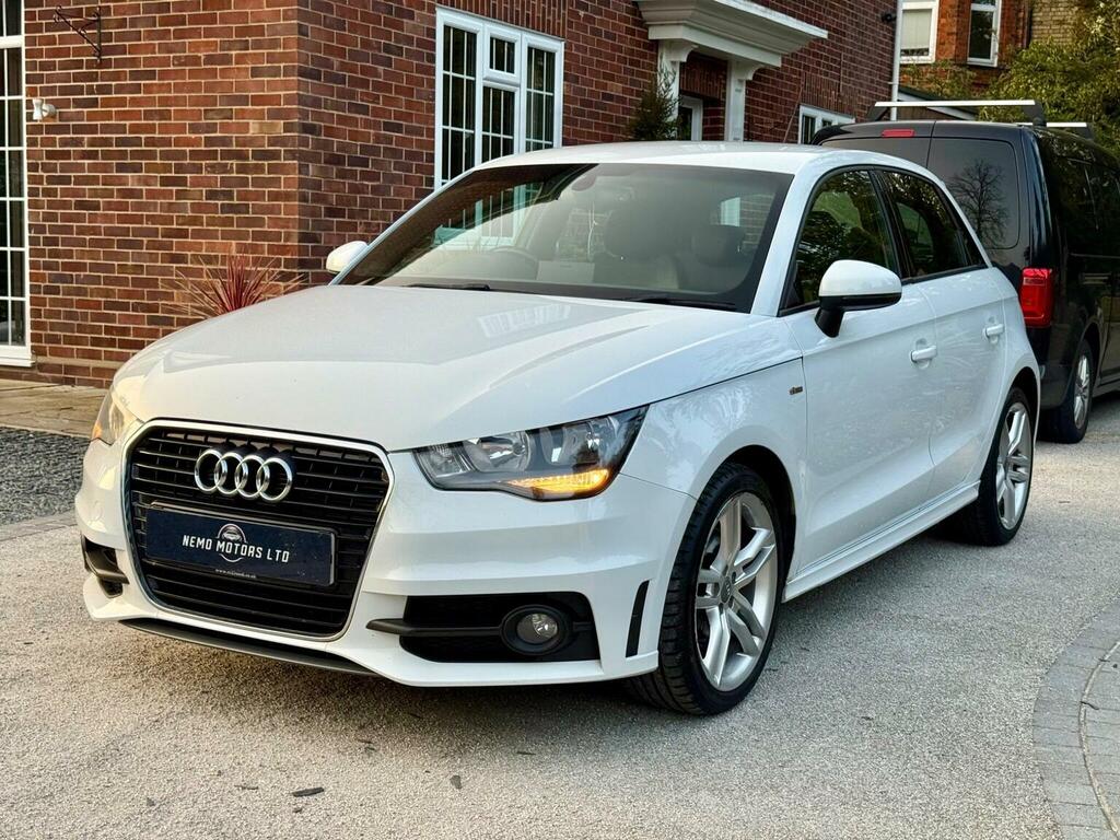 Audi A1 1.4 Tfsi S Line Sportback S Tronic Euro 5 Ss LK63AEP White #4