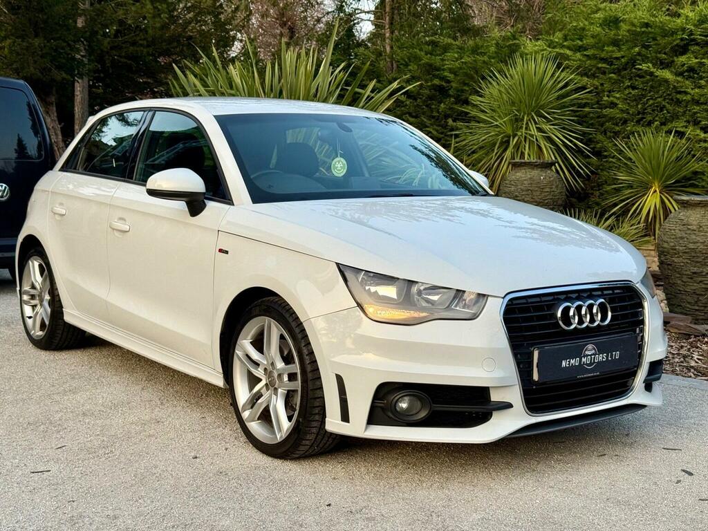 Audi A1 1.4 Tfsi S Line Sportback S Tronic Euro 5 Ss LK63AEP White #3