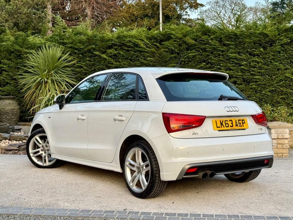 Audi A1 1.4 Tfsi S Line Sportback S Tronic Euro 5 Ss LK63AEP White #2