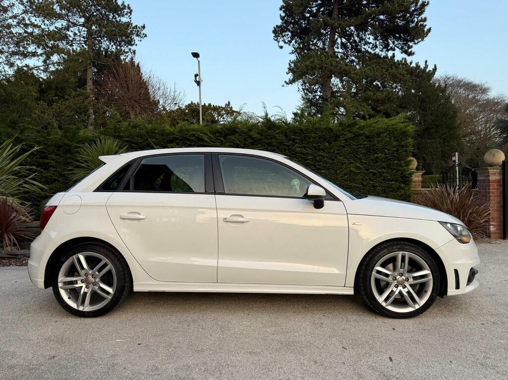 Audi A1 1.4 Tfsi S Line Sportback S Tronic Euro 5 Ss LK63AEP White #5
