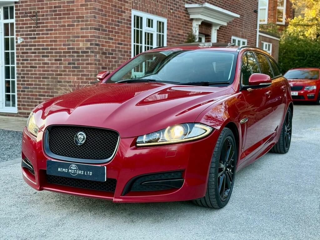 Jaguar XF 3.0D S V6 Premium Luxury Sportbrake Euro 5 S JS02XFS Red #6