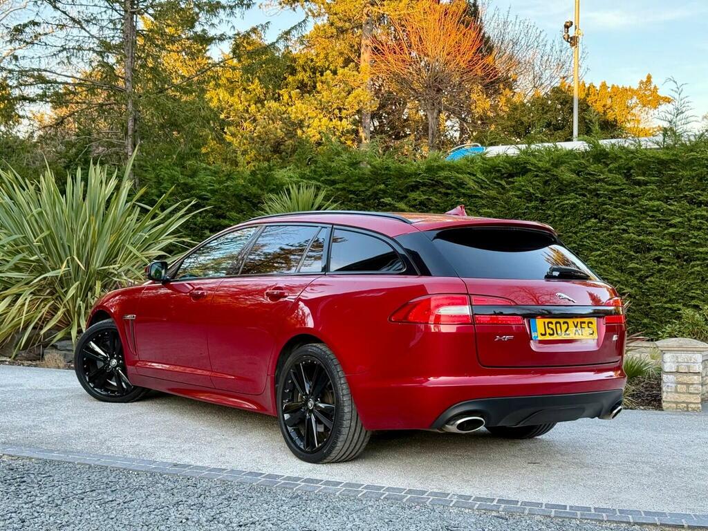 Jaguar XF 3.0D S V6 Premium Luxury Sportbrake Euro 5 S JS02XFS Red #2