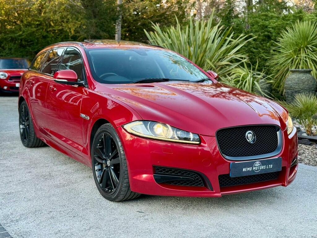 Jaguar XF 3.0D S V6 Premium Luxury Sportbrake Euro 5 S JS02XFS Red #5