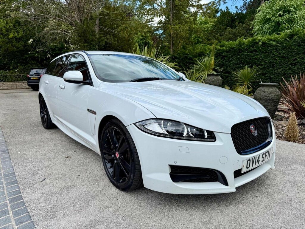 Jaguar XF 3.0D S V6 Portfolio Sportbrake Euro 5 Ss 5 OV14SFN White #3