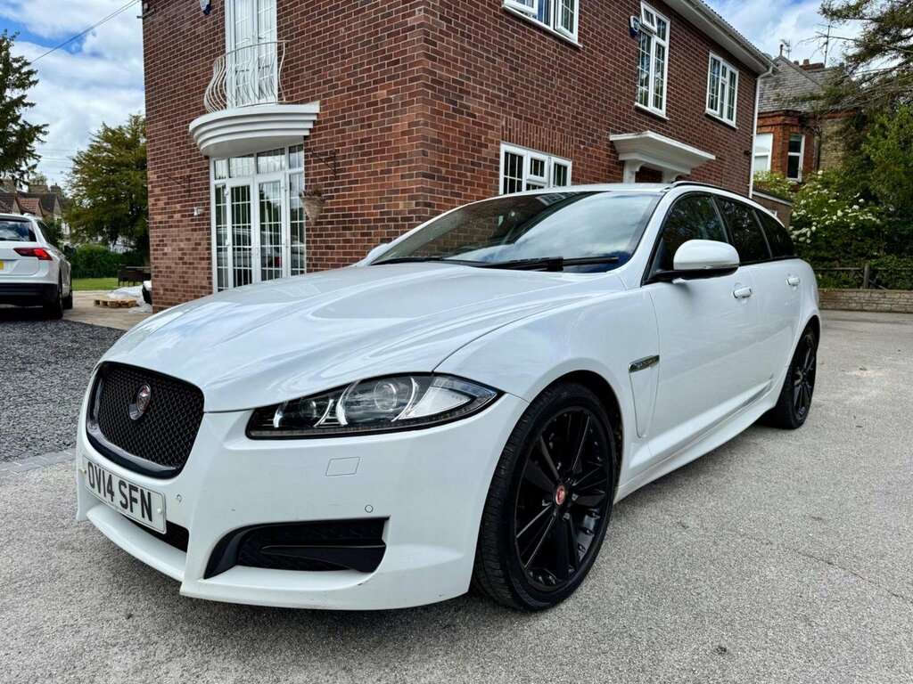 Jaguar XF 3.0D S V6 Portfolio Sportbrake Euro 5 Ss 5 OV14SFN White #4