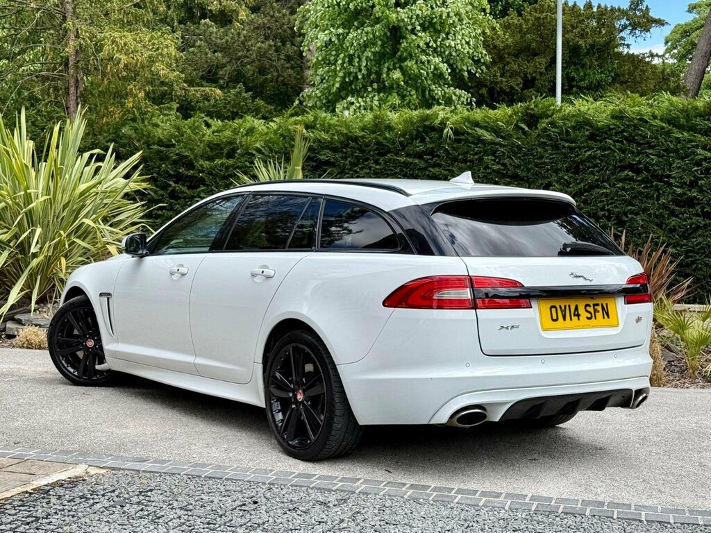 Jaguar XF 3.0D S V6 Portfolio Sportbrake Euro 5 Ss 5 OV14SFN White #2