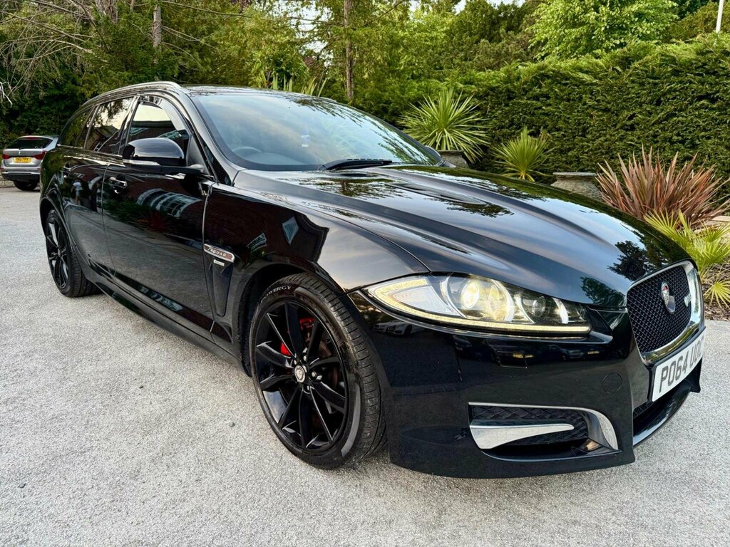 Jaguar XF 3.0D V6 R-sport Sportbrake Euro 5 Ss PO64UOC Black #4