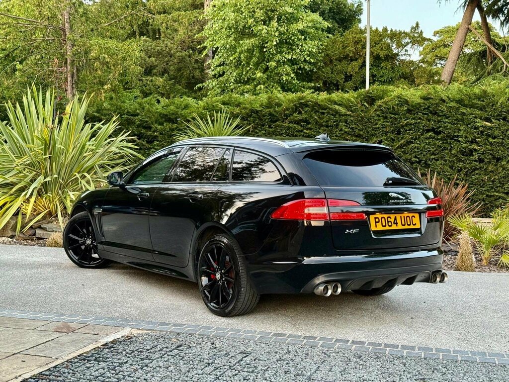 Jaguar XF 3.0D V6 R-sport Sportbrake Euro 5 Ss PO64UOC Black #2