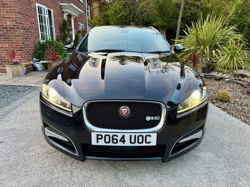 Jaguar XF 3.0D V6 R-sport Sportbrake Euro 5 Ss PO64UOC Black #5