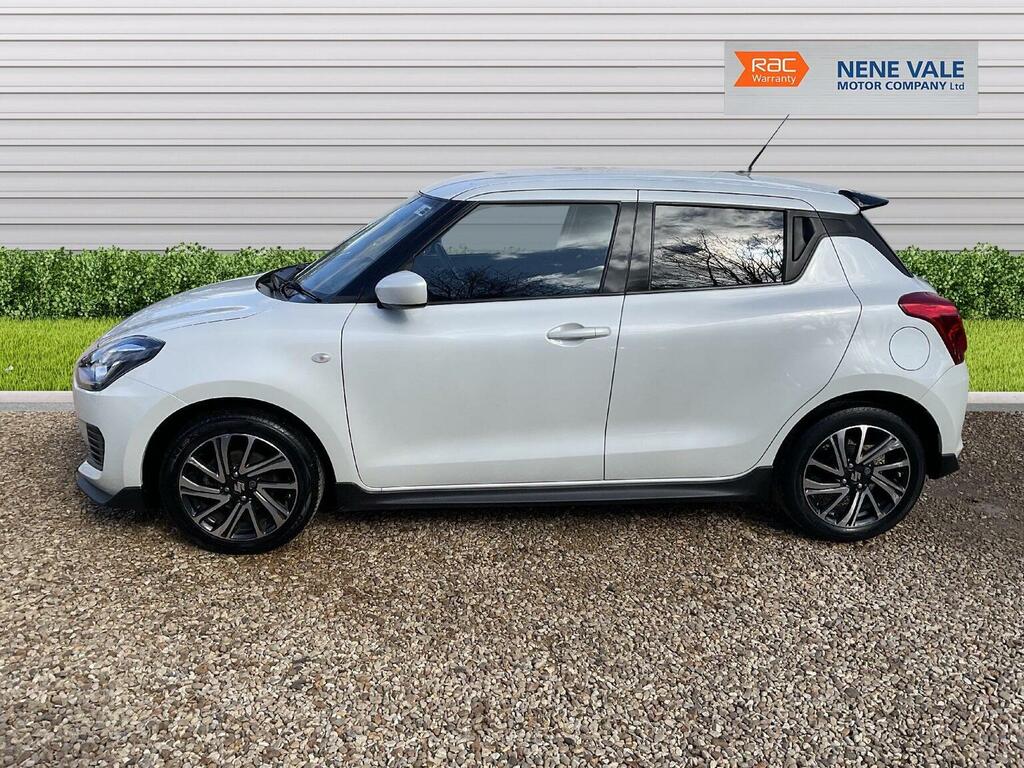 Suzuki Swift Hatchback 1.2 Dualjet Mhev Sz-l Euro 6 Ss KF72VLP White #4