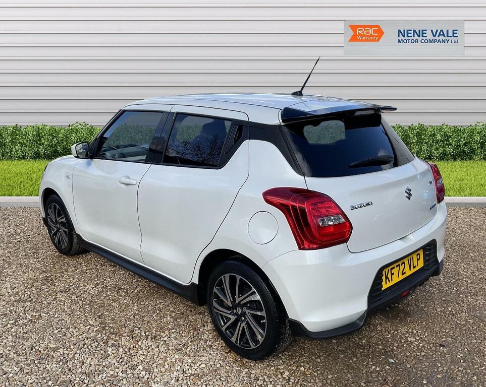 Suzuki Swift Hatchback 1.2 Dualjet Mhev Sz-l Euro 6 Ss KF72VLP White #5