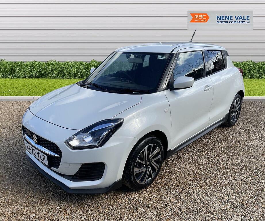 Suzuki Swift Hatchback 1.2 Dualjet Mhev Sz-l Euro 6 Ss KF72VLP White #3