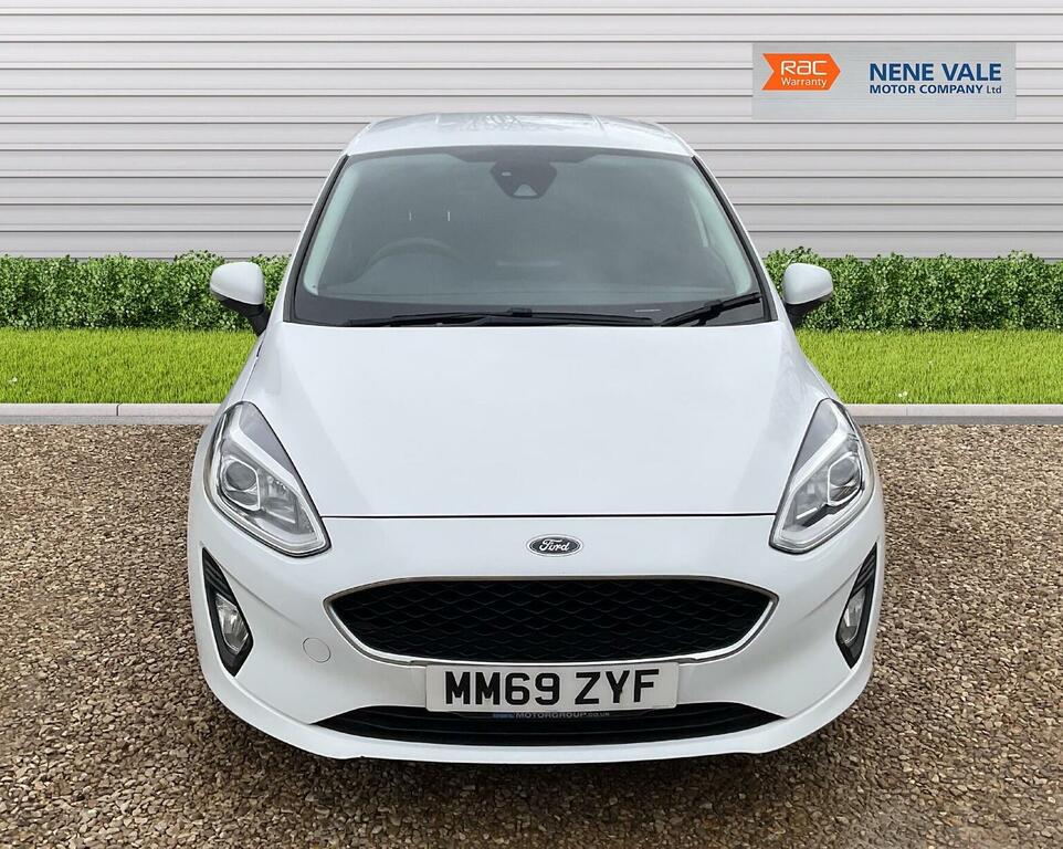 Ford Fiesta Hatchback 1.0T Ecoboost Trend Euro 6 Ss 20 MM69ZYF White #2