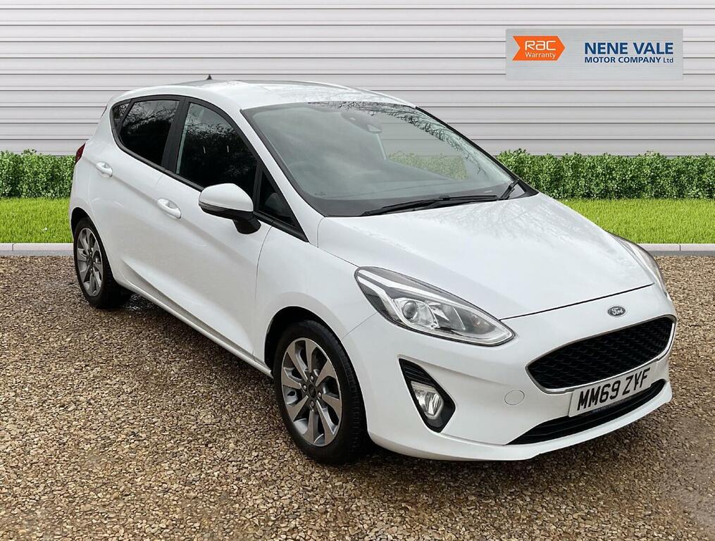 Ford Fiesta Hatchback 1.0T Ecoboost Trend Euro 6 Ss 20 MM69ZYF White