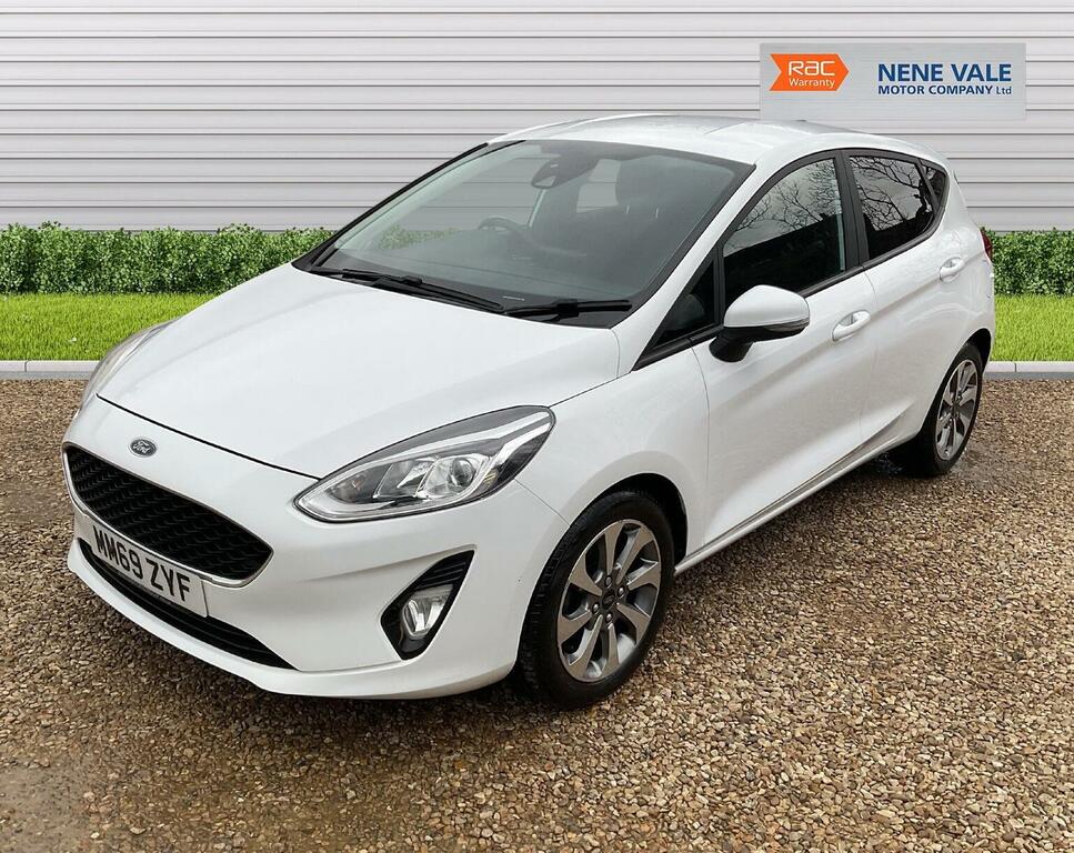 Ford Fiesta Hatchback 1.0T Ecoboost Trend Euro 6 Ss 20 MM69ZYF White #3