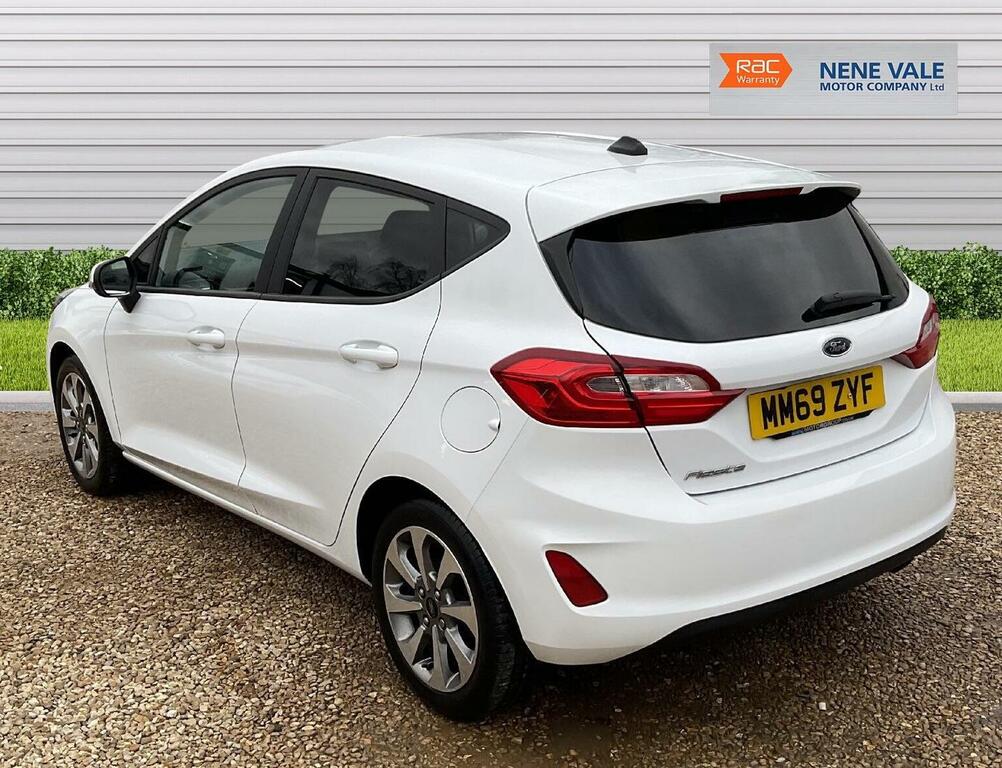 Ford Fiesta Hatchback 1.0T Ecoboost Trend Euro 6 Ss 20 MM69ZYF White #5