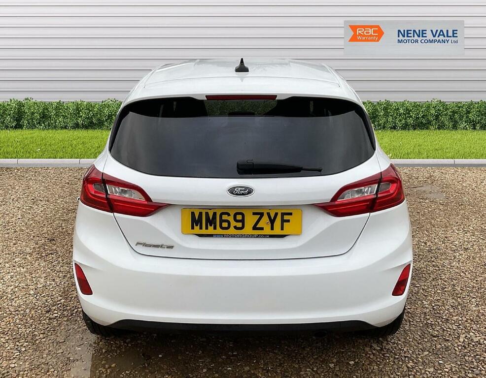Ford Fiesta Hatchback 1.0T Ecoboost Trend Euro 6 Ss 20 MM69ZYF White #6