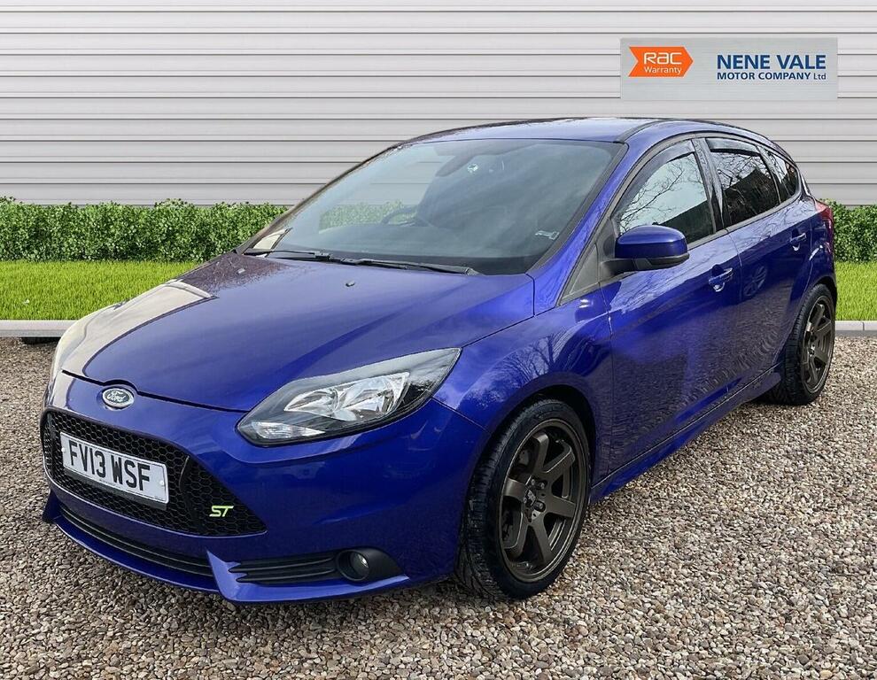 Ford Focus Hatchback 2.0T Ecoboost St-2 Euro 5 Ss 201 FV13WSF Blue #3