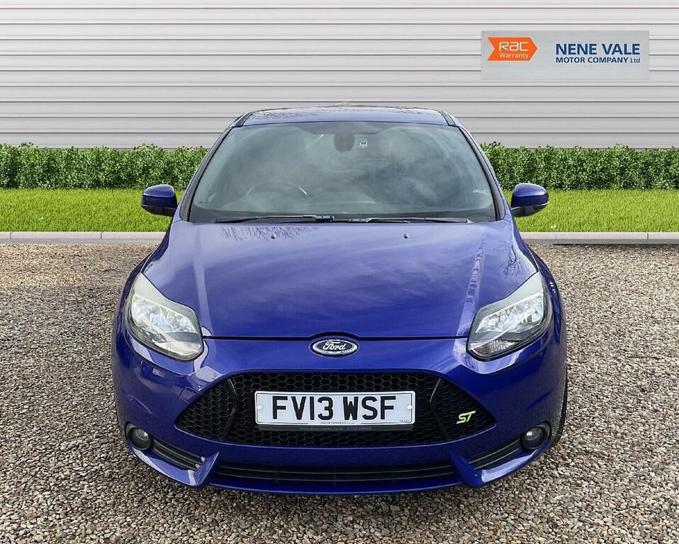 Ford Focus Hatchback 2.0T Ecoboost St-2 Euro 5 Ss 201 FV13WSF Blue #2