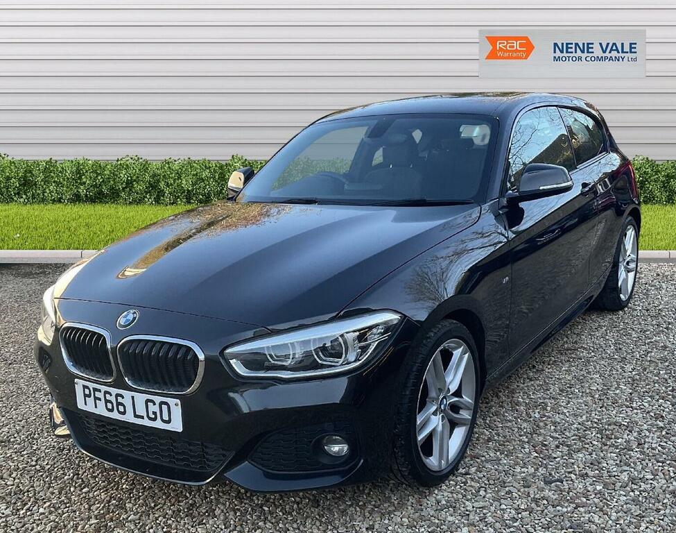 BMW 1 Series Hatchback 1.5 116D M Sport Euro 6 Ss 2016 PF66LGO Black #3