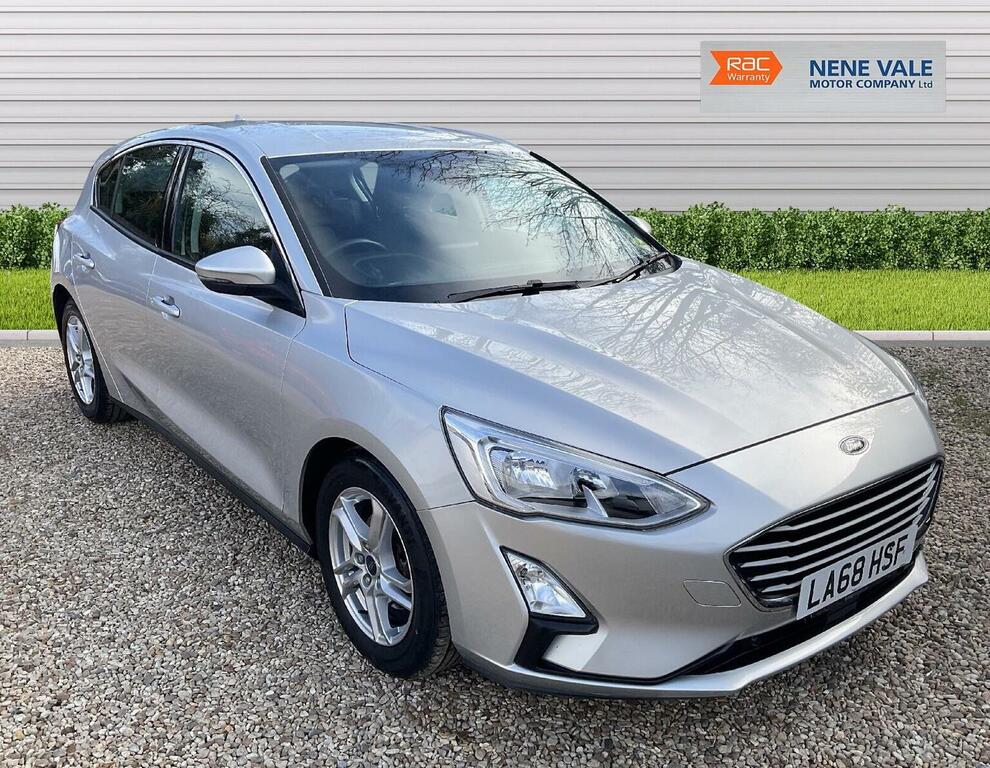 Ford Focus Hatchback 1.0T Ecoboost Zetec Euro 6 Ss 20 Silver