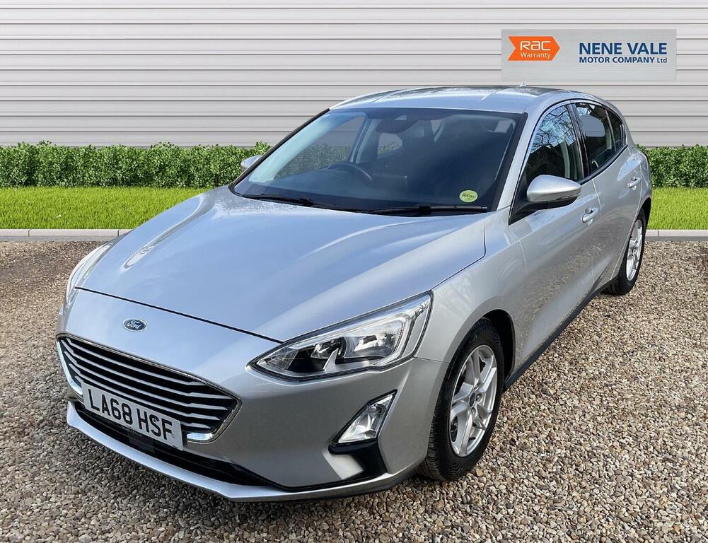 Ford Focus Hatchback 1.0T Ecoboost Zetec Euro 6 Ss 20 LA68HSF Silver #3