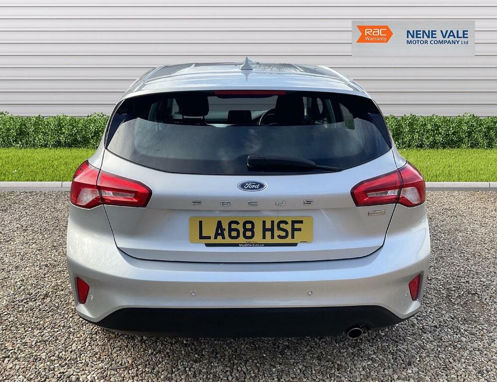 Ford Focus Hatchback 1.0T Ecoboost Zetec Euro 6 Ss 20 LA68HSF Silver #6