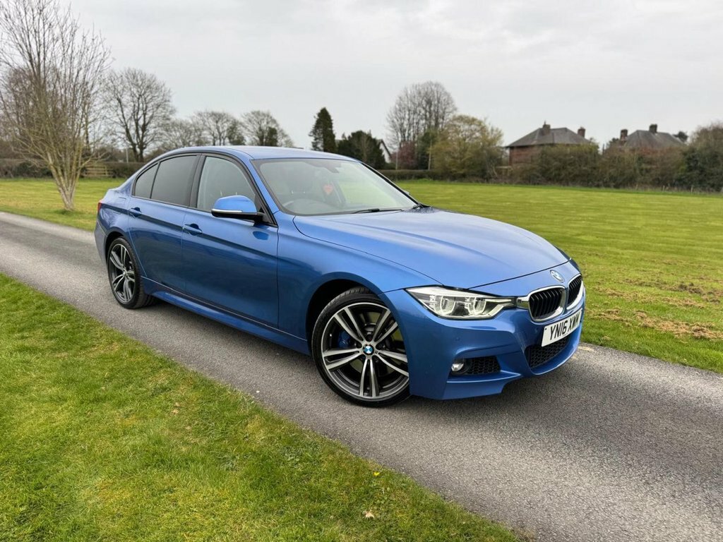 BMW 3 Series 3L M Sport YN16XWM Blue