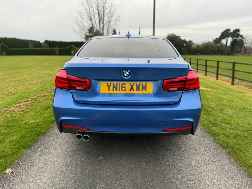 BMW 3 Series 3L M Sport YN16XWM Blue #4