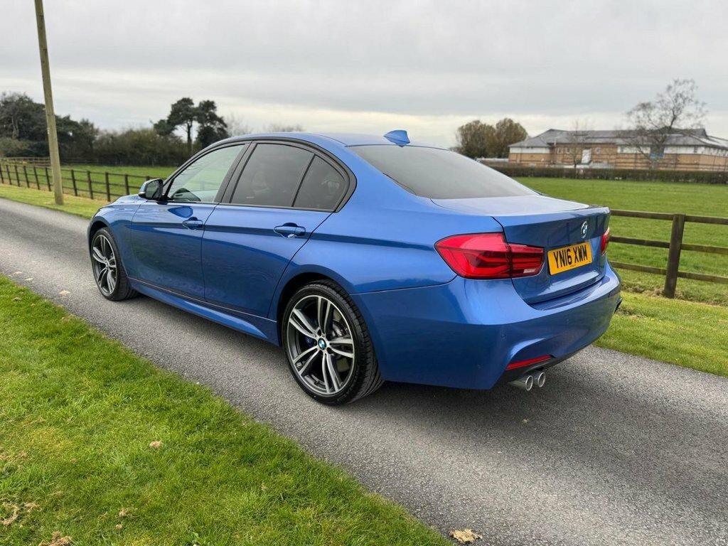 BMW 3 Series 3L M Sport YN16XWM Blue #5